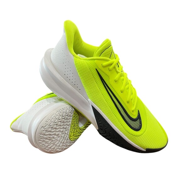 Nike Men\'s Volt/White Precision VII Laced Athletic Tennis Shoe  Size 9  NWOT main image 9